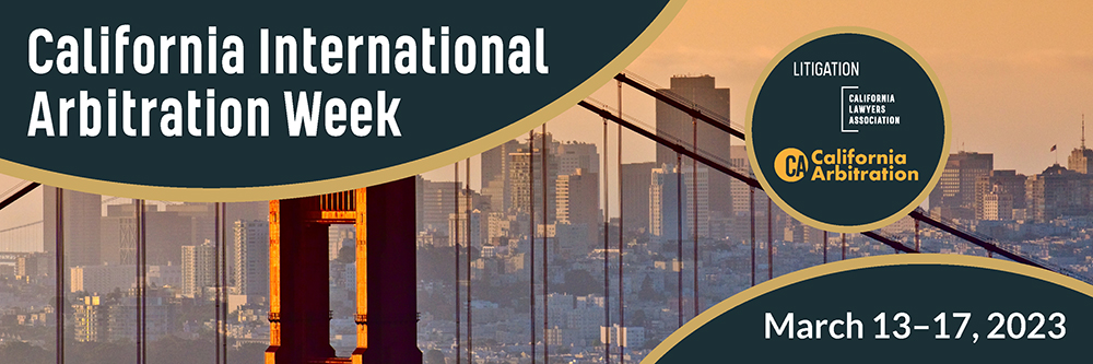 Register for California International Arbitration Week